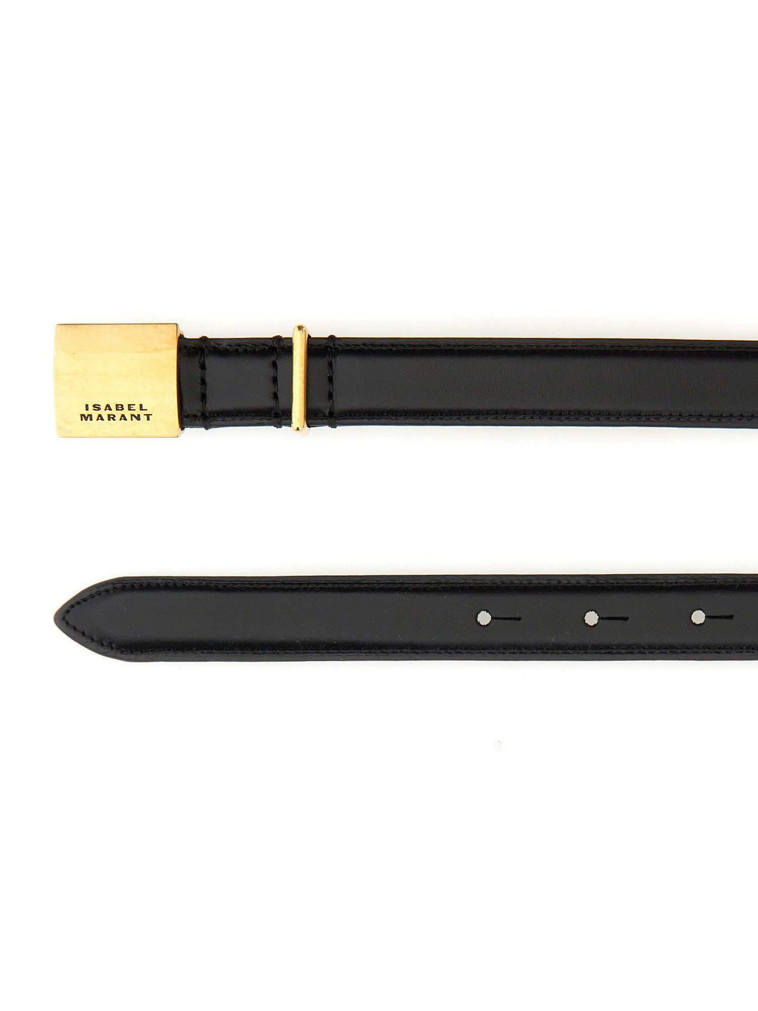 ISABEL MARANT    LOWELL LEATHER BELT