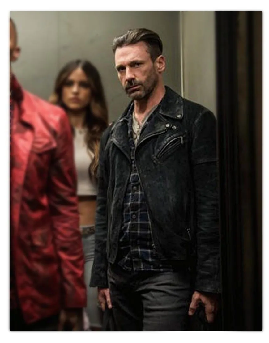 Jon Hamm Baby Driver Movie Buddy Jacket - UJackets