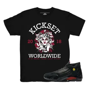 Jordan 14 Last Shot Medusa Worlwide Shirt