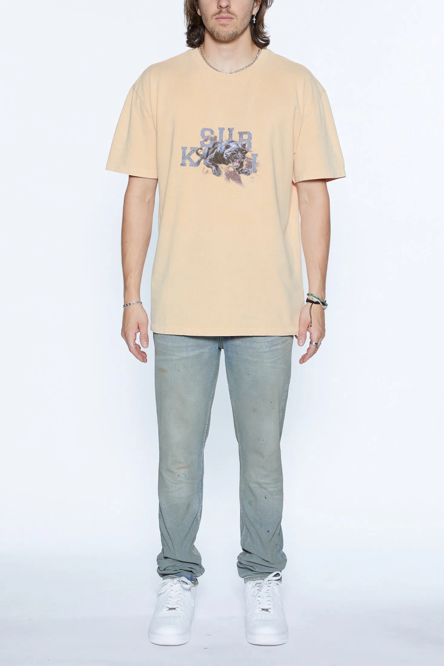 KSUBI apex biggie ss tee flare - orange