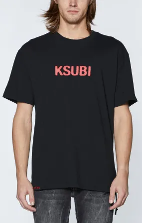 KSUBI conspiracy biggie ss tee - jet black