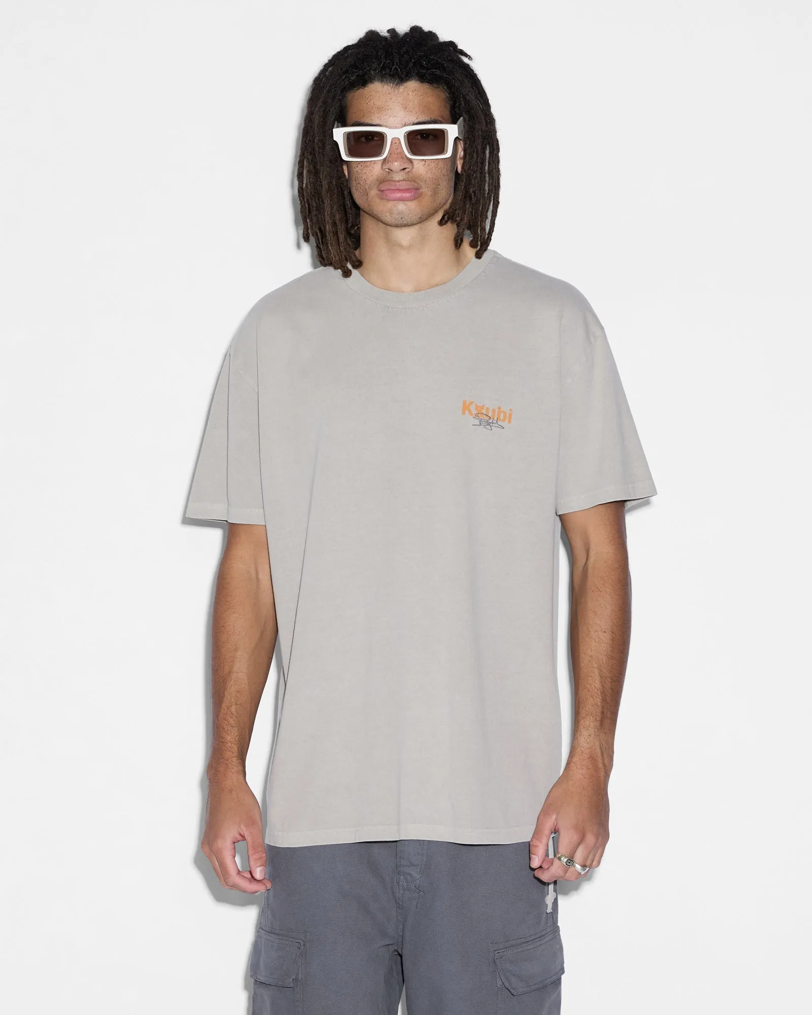 KSUBI motto biggie ss tee dust - grey