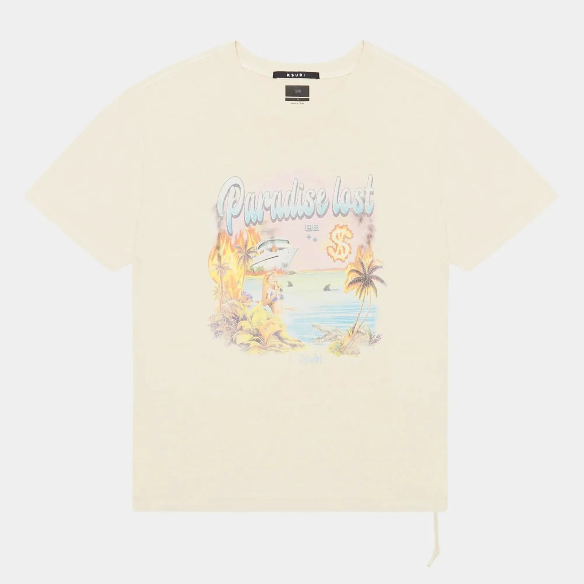 Ksubi Paradise Biggie SS T-Shirt Dusty Desert