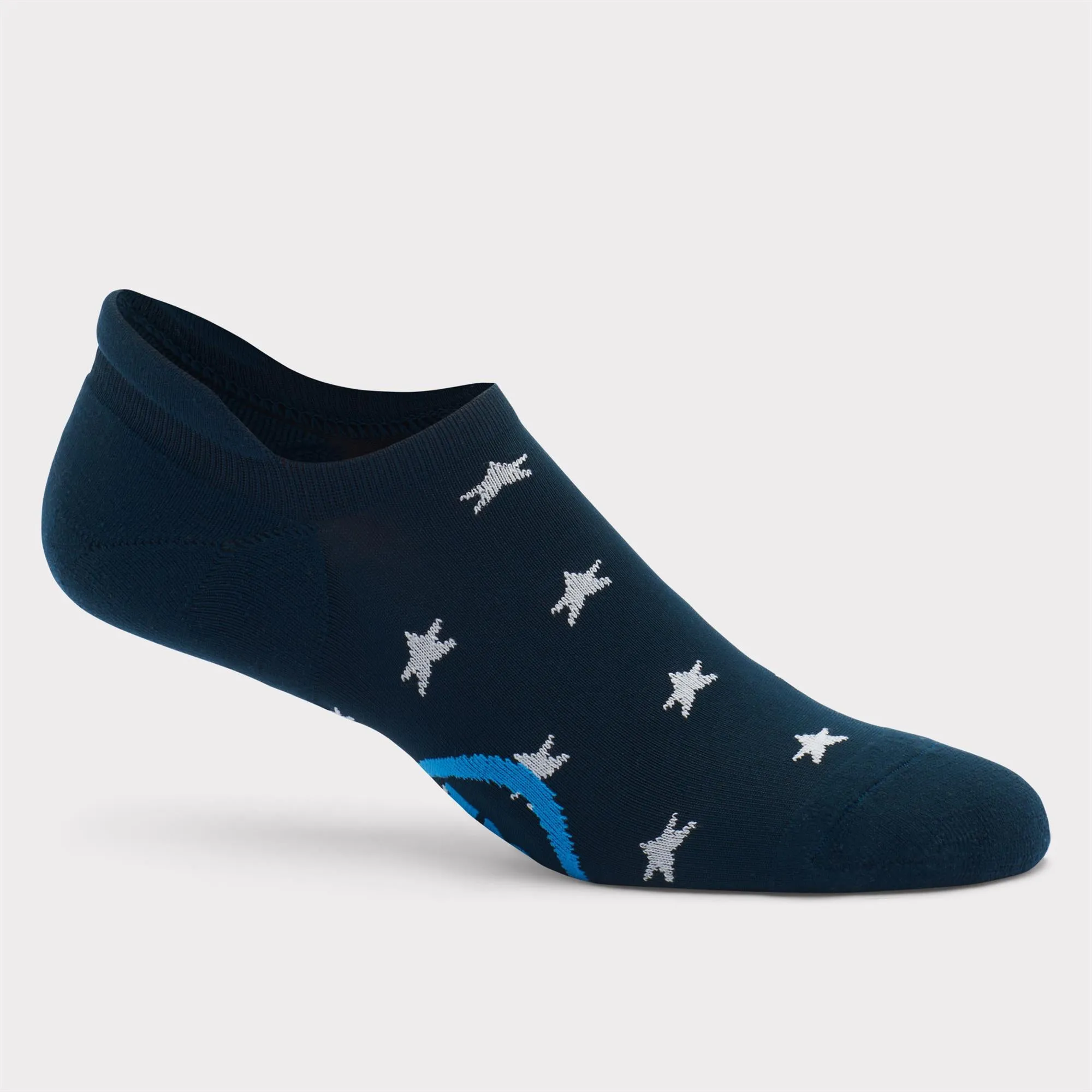 Ladies G/FORE Stars No Shoe Sock Twilight