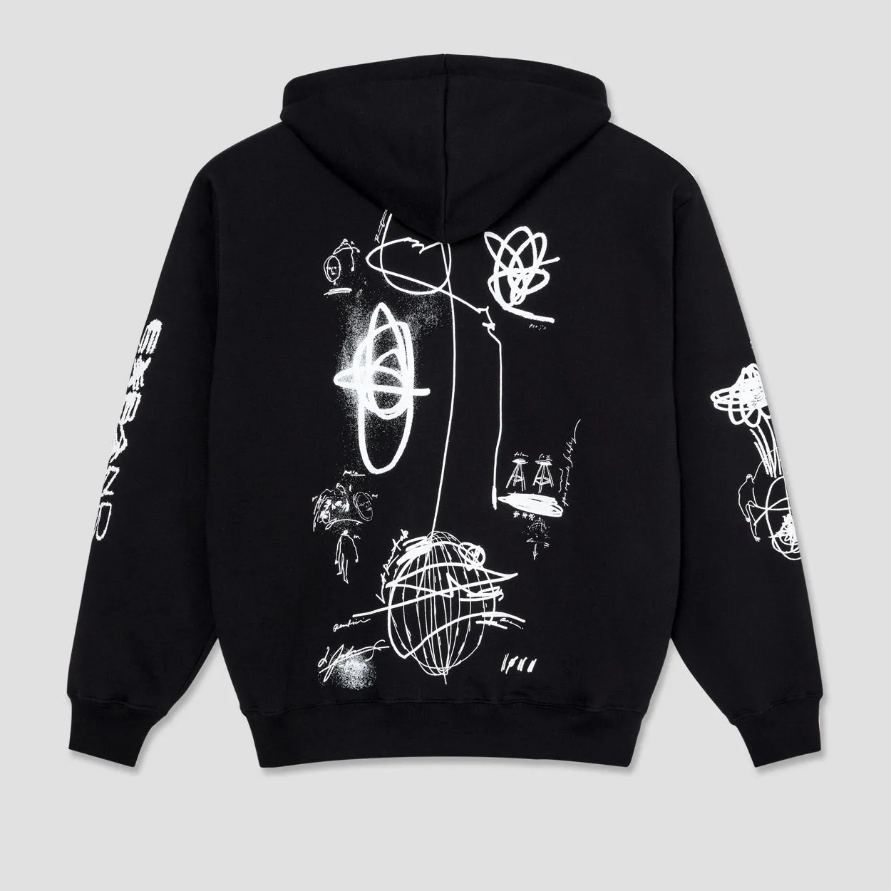 Last Resort AB x Julian Smith Expando Hood Black / White