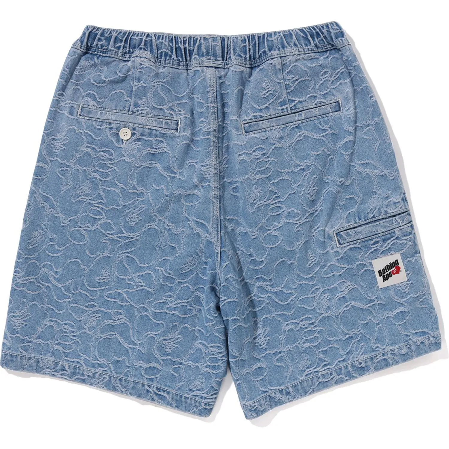 LINE CAMO DENIM SHORTS MENS