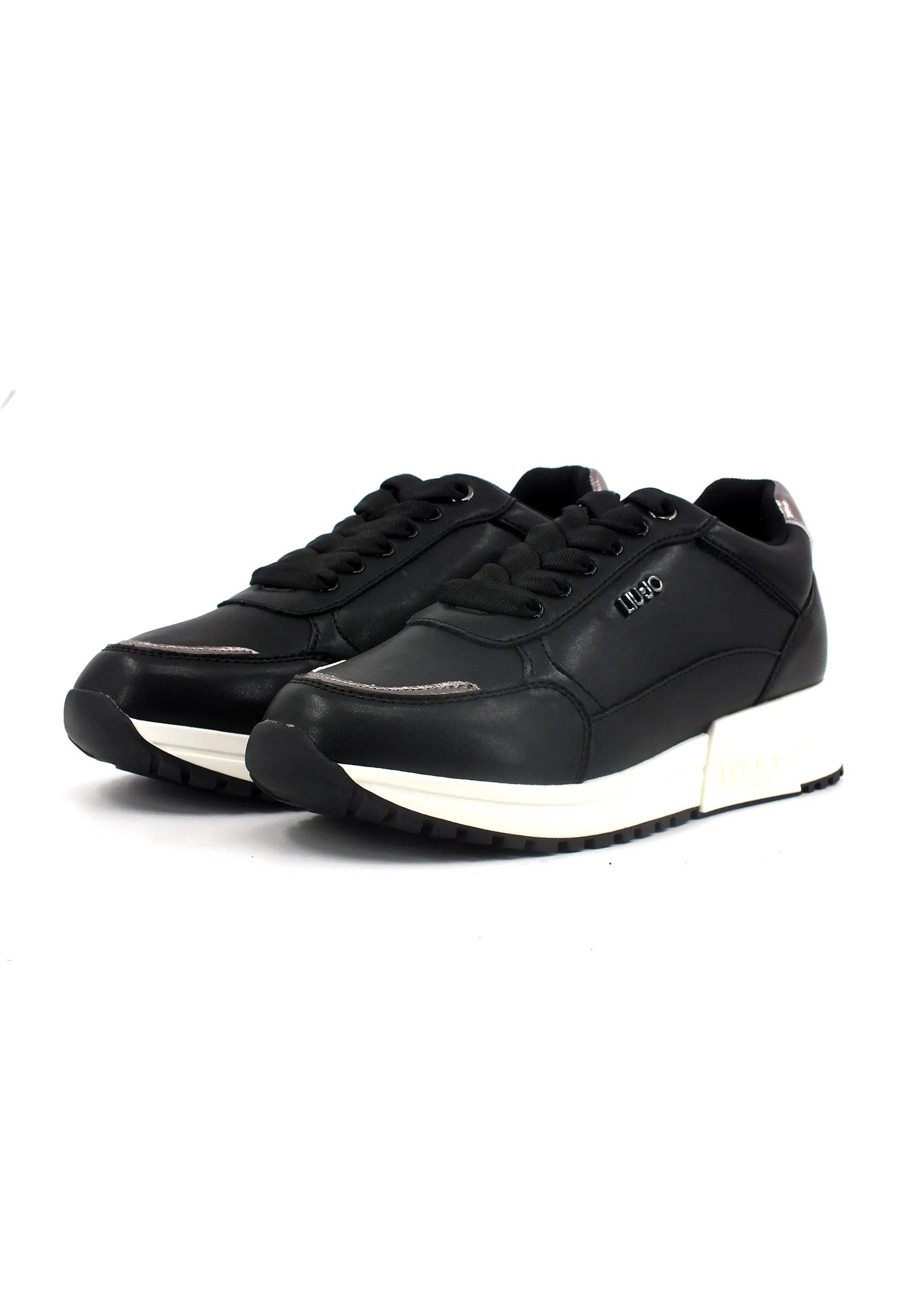 LIU JO Johanna 01 Sneaker Donna Black BF3133EX014