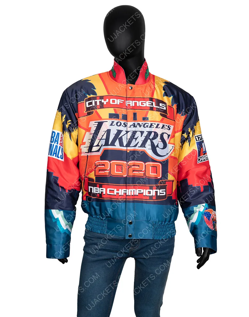 Los Angeles Lakers 2020 Championship Jacket | Ujackets.com - 45% OFF