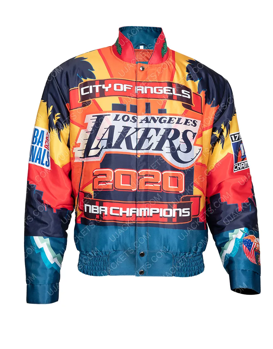 Los Angeles Lakers 2020 Championship Jacket | Ujackets.com - 45% OFF