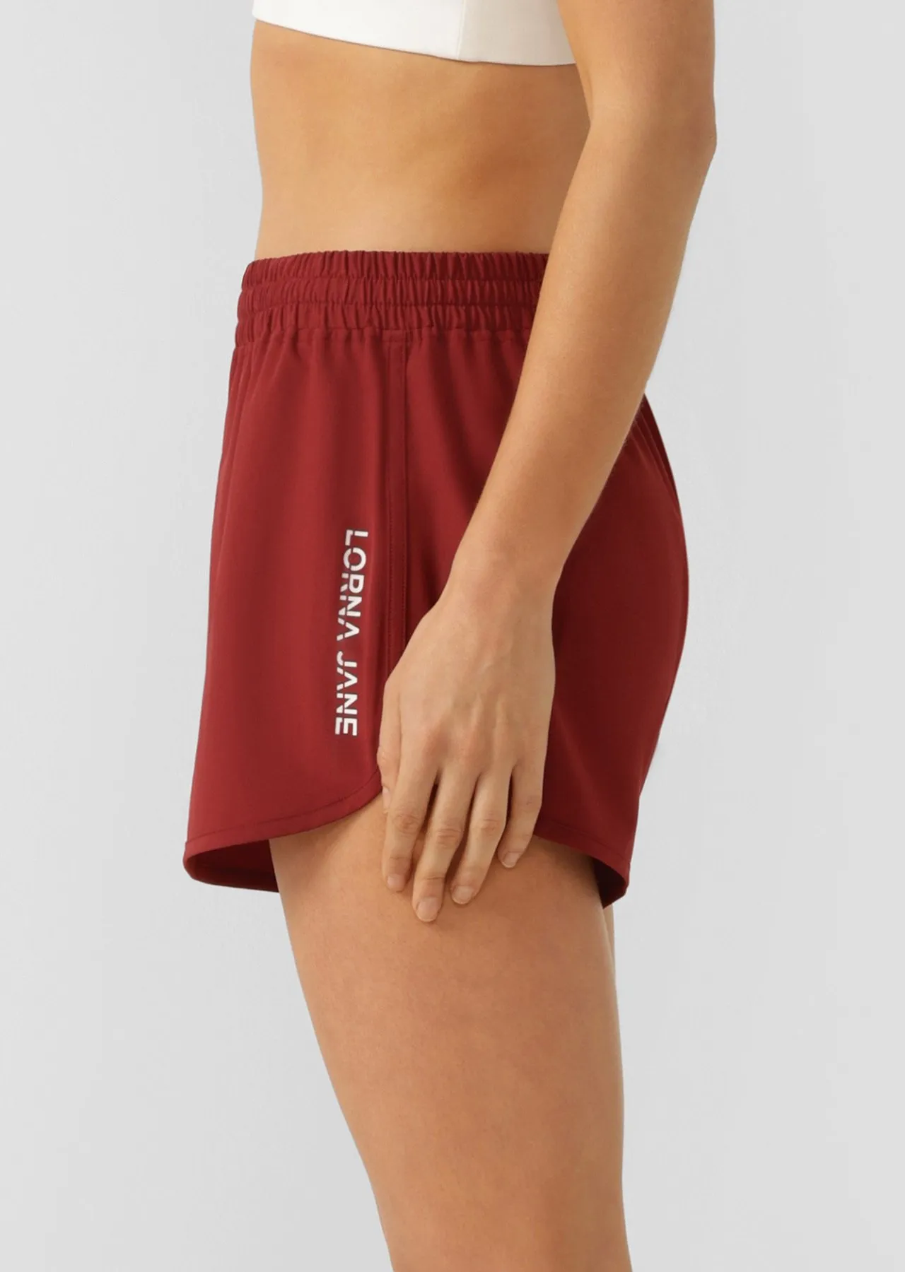 Lotus Sport Short | Red | Shorts | Lorna Jane Australia