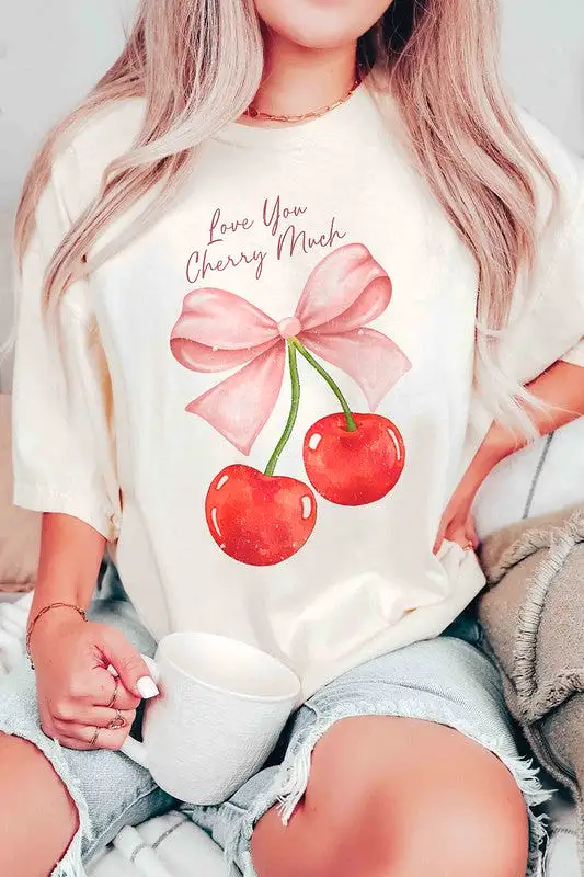 LOVE YOU CHERRY MUCH Graphic T-Shirt