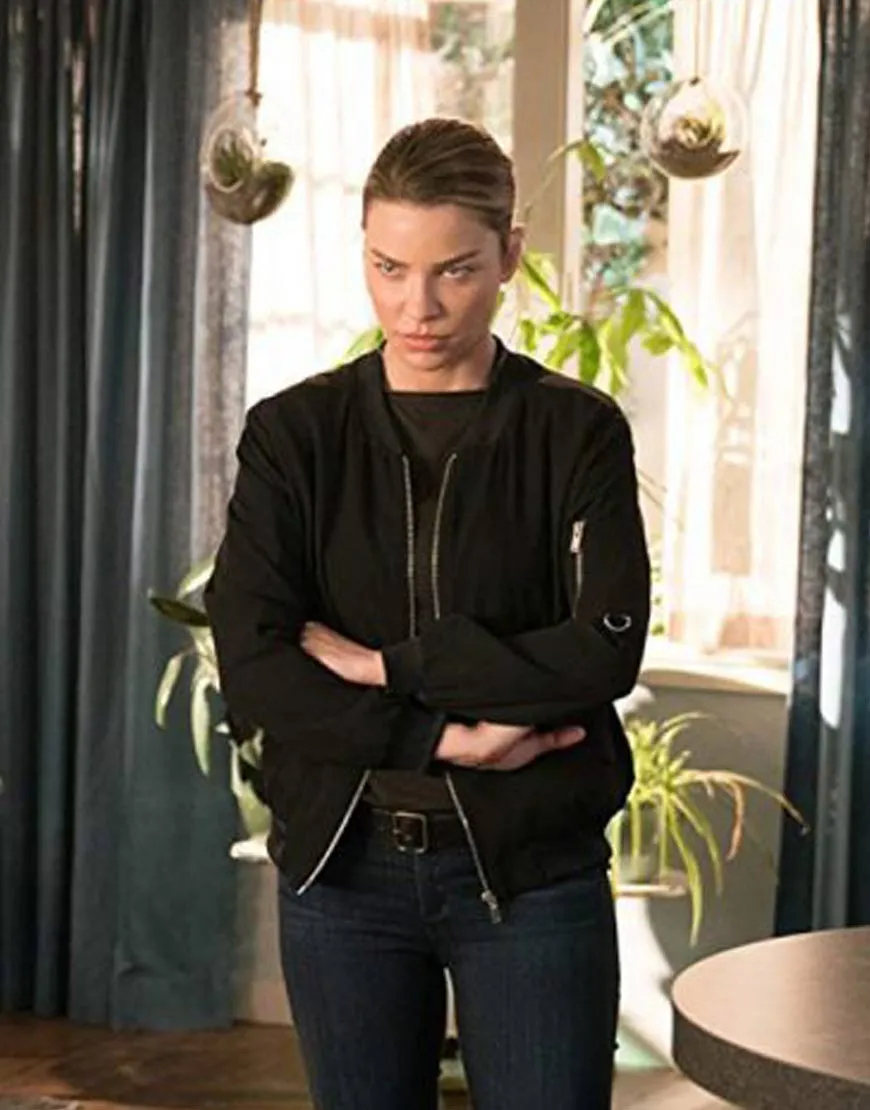 Lucifer S03 Chloe Decker Bomber Jacket | Lauren German Jacket |40%Off