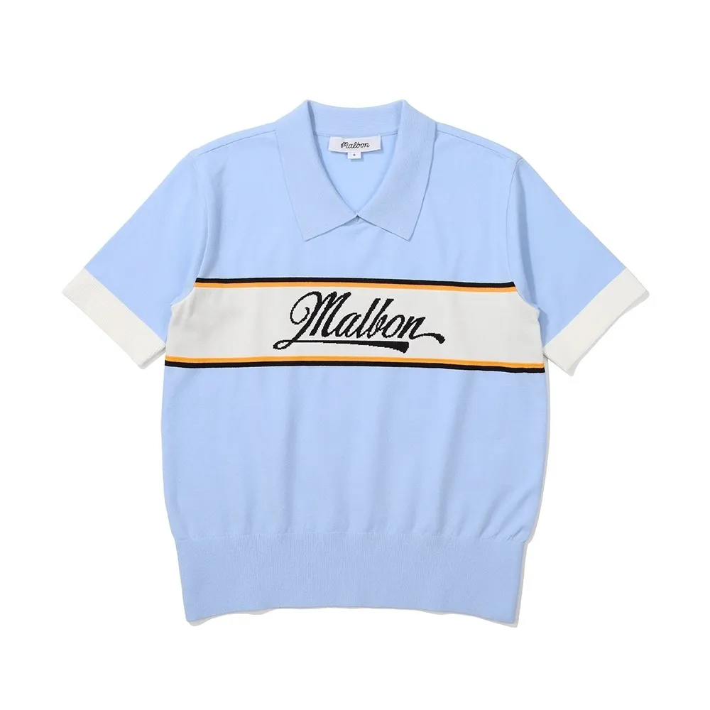 Malbon Golf  |Casual Style Sweat Street Style Short Sleeves Logo