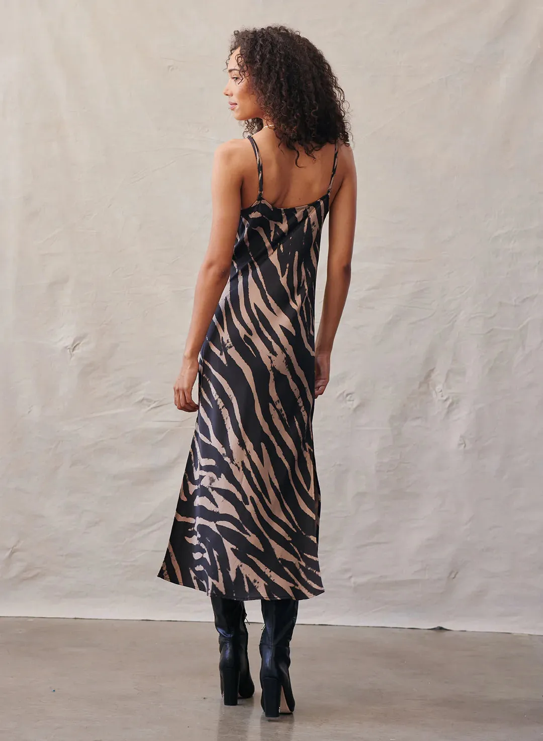 Maxi Bias Slip Dress