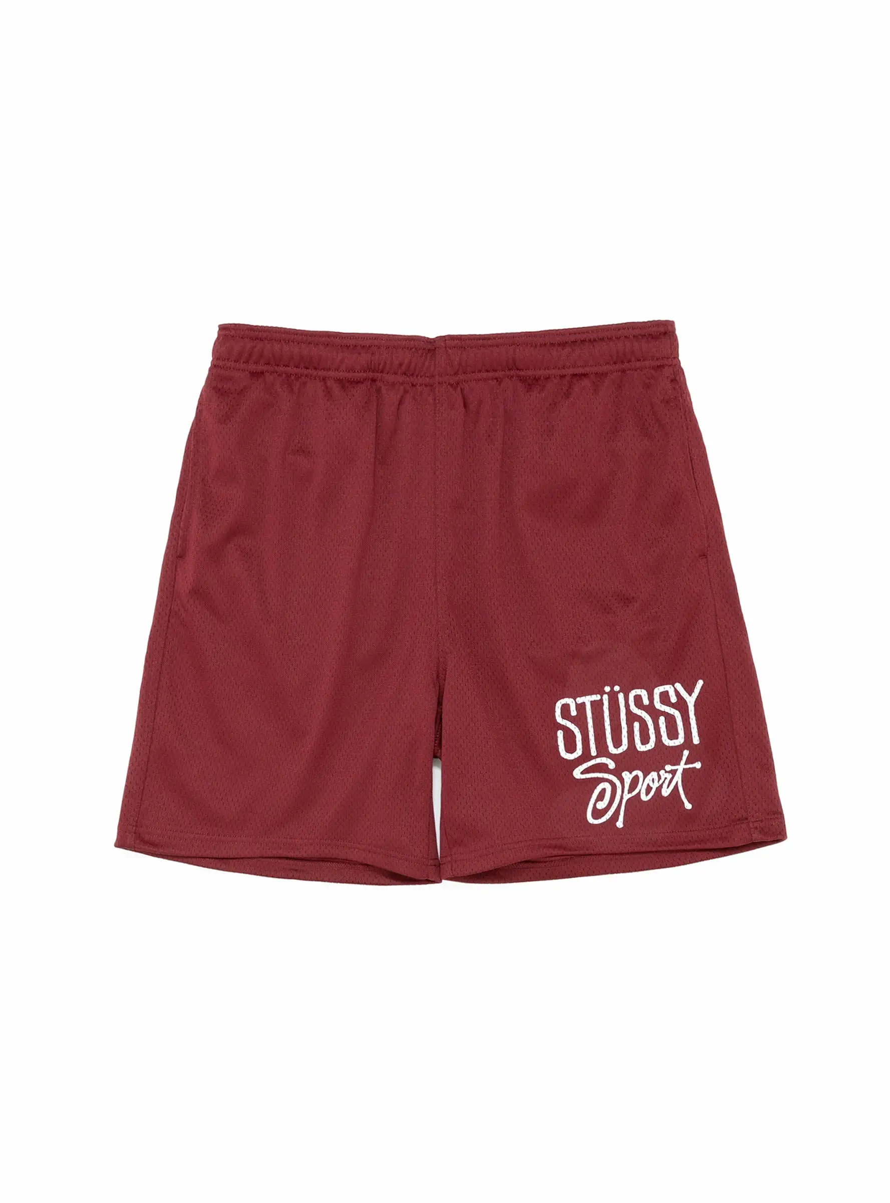 Mesh Sport Short Maroon