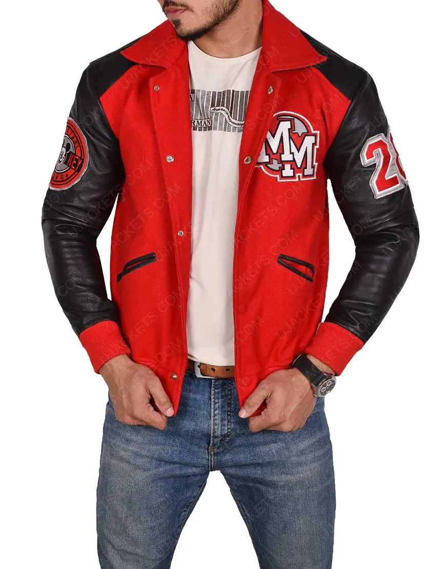 Michael Jackson Mickey Mouse Varsity Jacket | 30% OFF! | ujackets.com