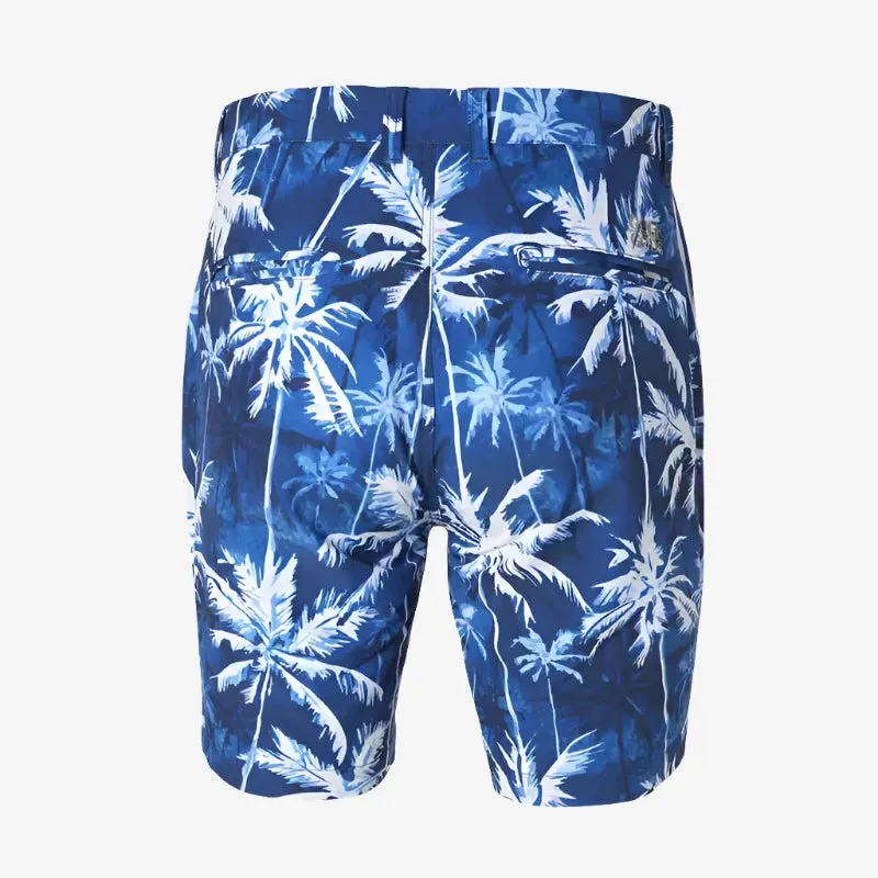 Nautical Palms Soft Feel Golf Shorts