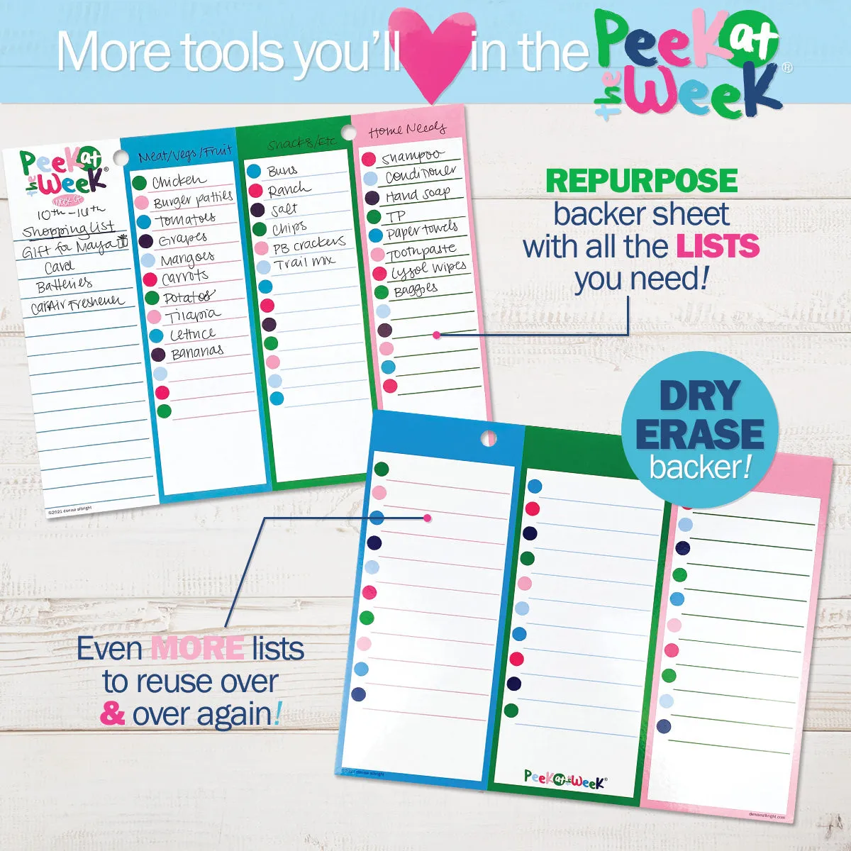 NEW! Plan Your Way Bundle | Daily & Weekly Planner Pads