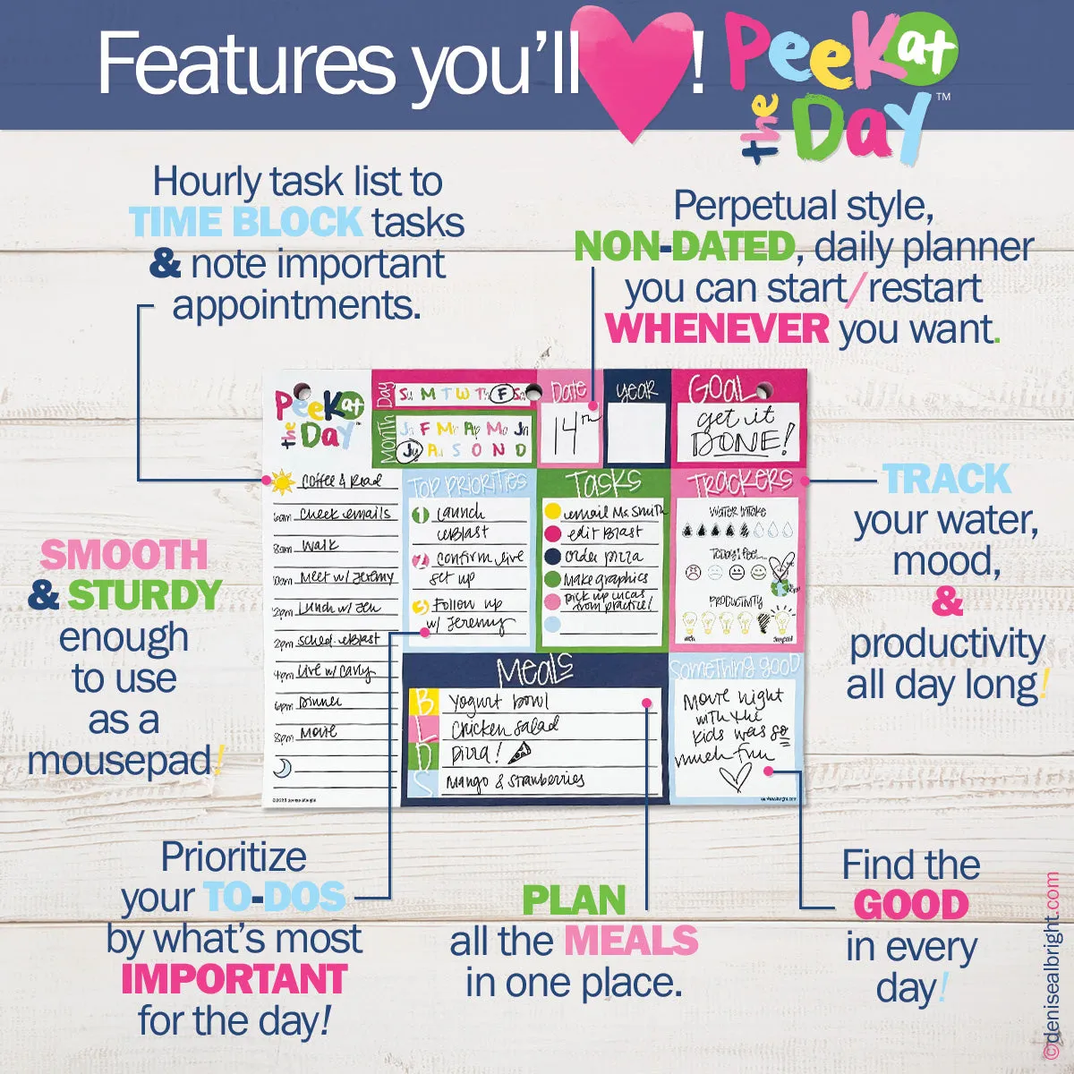 NEW! Plan Your Way Bundle | Daily & Weekly Planner Pads