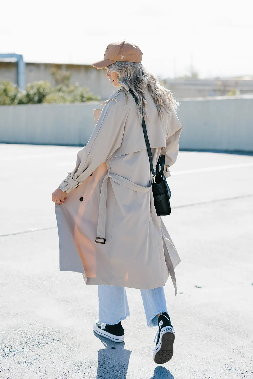 Oaklie Trench Coat - Beige