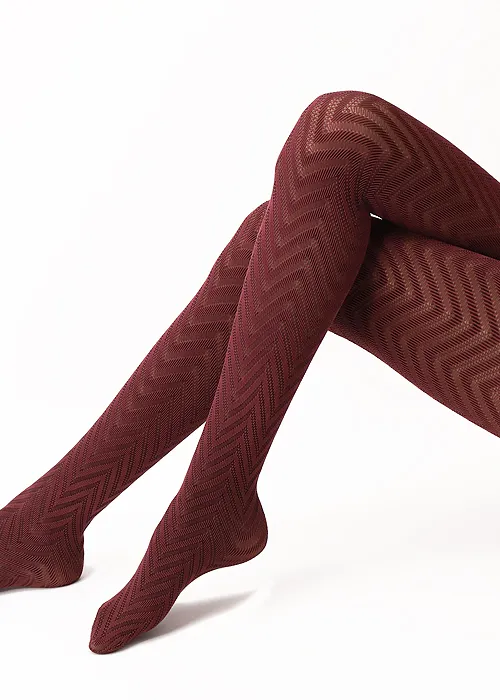 Oroblu Texture Chevron Tights ()