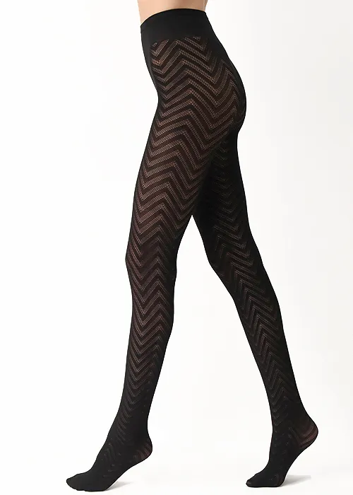 Oroblu Texture Chevron Tights ()