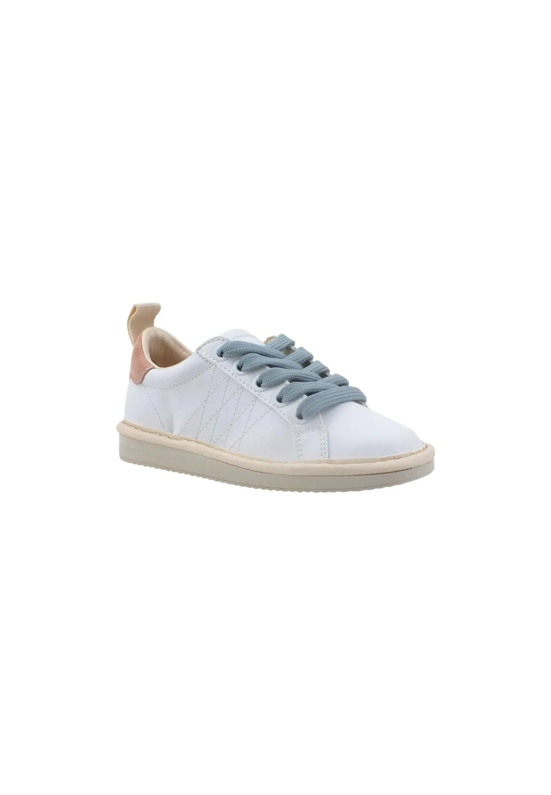 PAN CHIC Sneaker Bambino White Rose Azure P01B00200243007