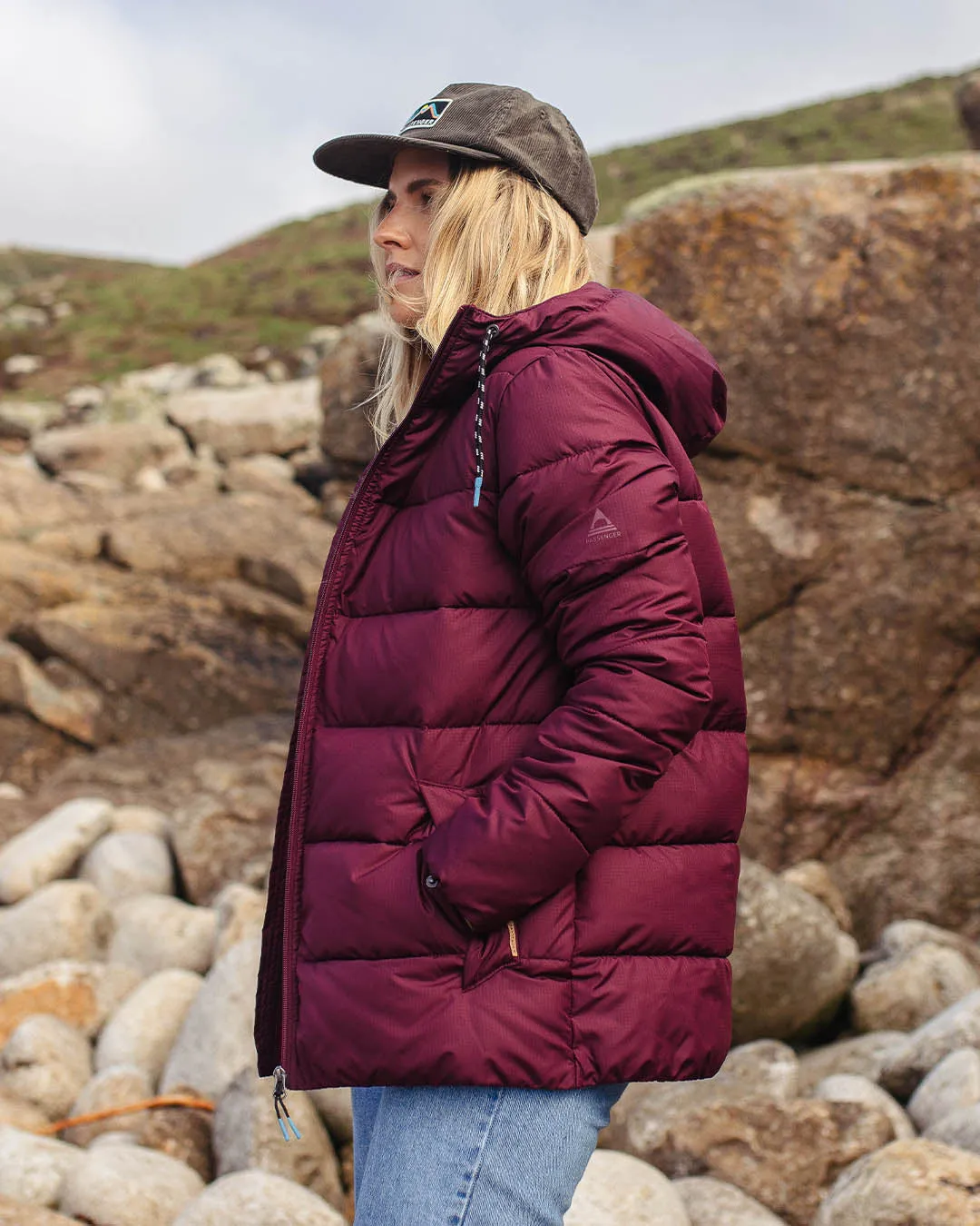 Parks Recycled Insulated Jacket - Windsor Wine