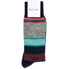 Paul Smith Marl Stripe Socks Navy