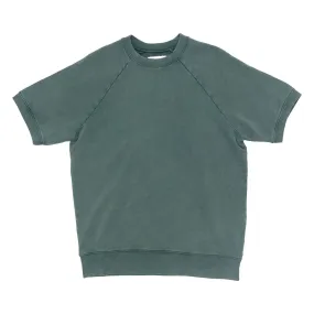 Paulino Short Sleeve Sweat in Moss