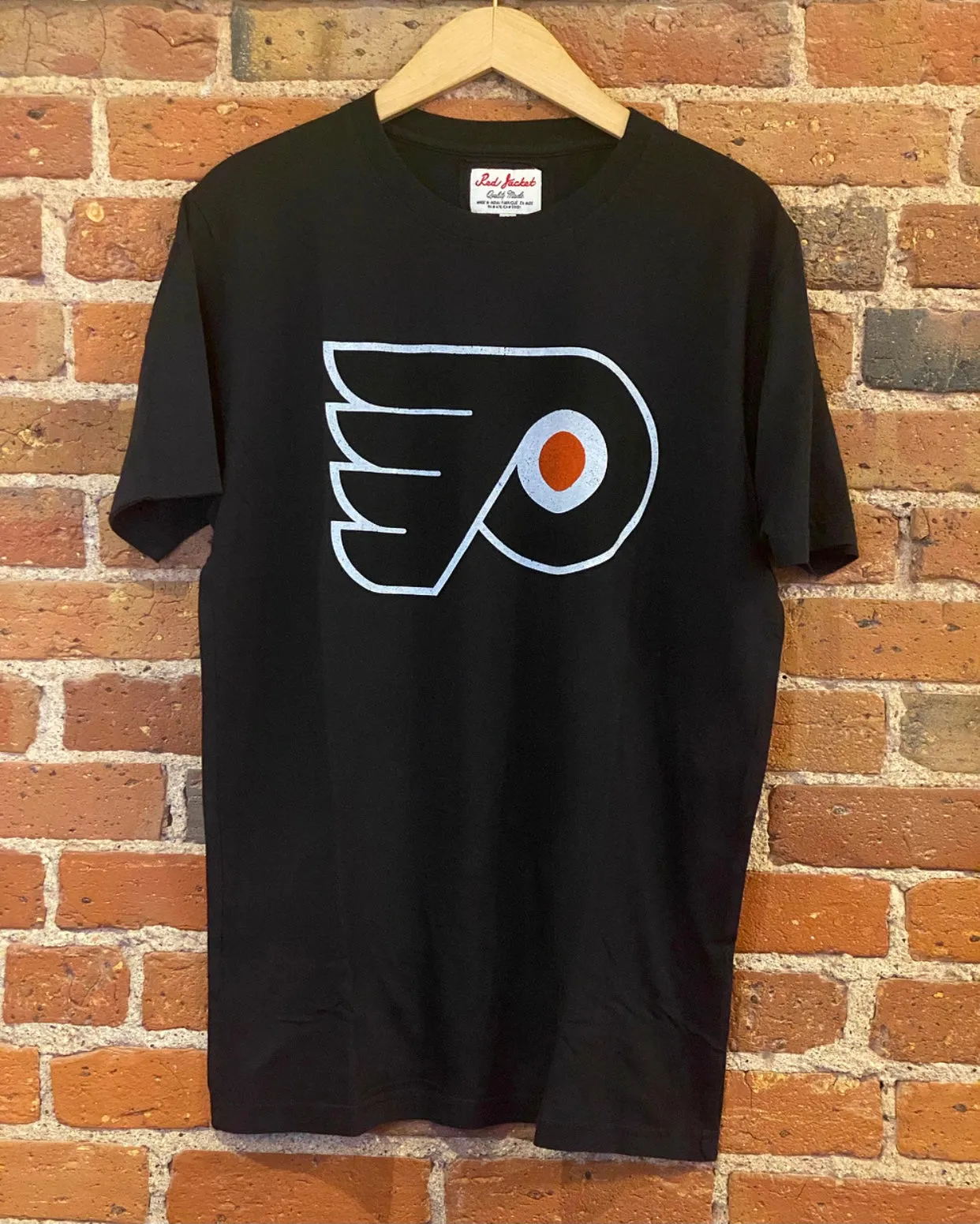 Philadelphia Flyers Brass Tacks Tee - Red Jacket