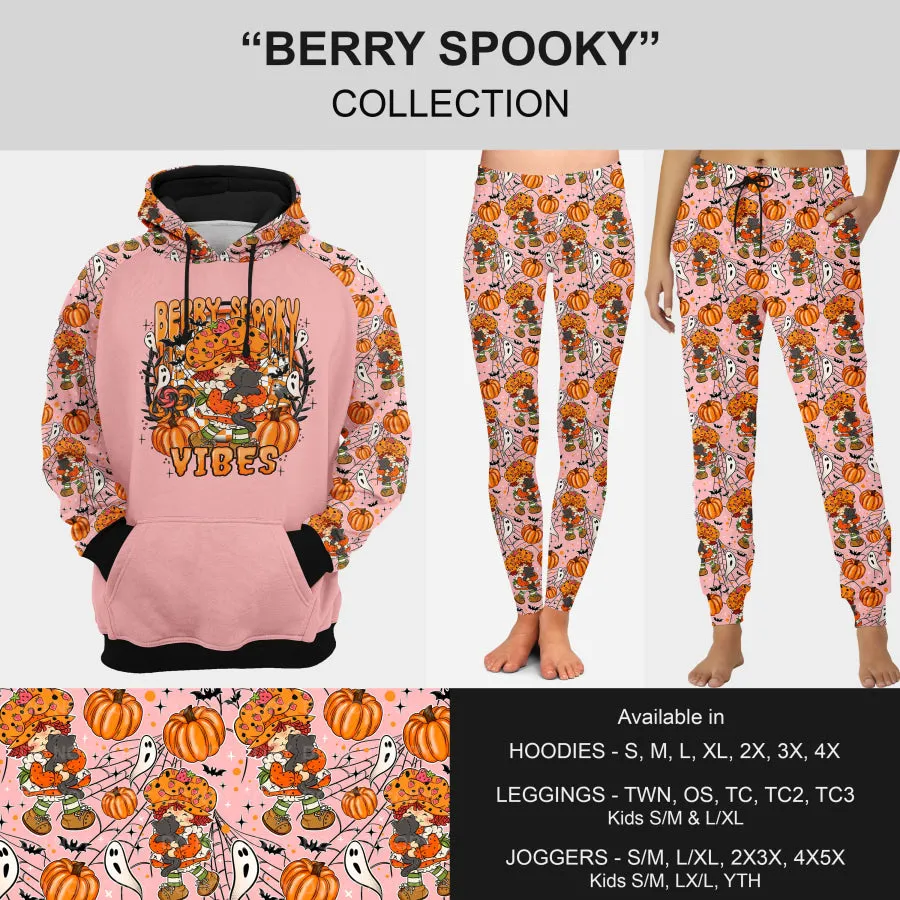 PREORDER Custom Leggings / Joggers / Hoodies with Pockets - Berry Spooky - Closes 20 Aug - ETA late Nov 2024