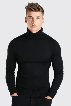 Regular Fit Turtleneck Sweater