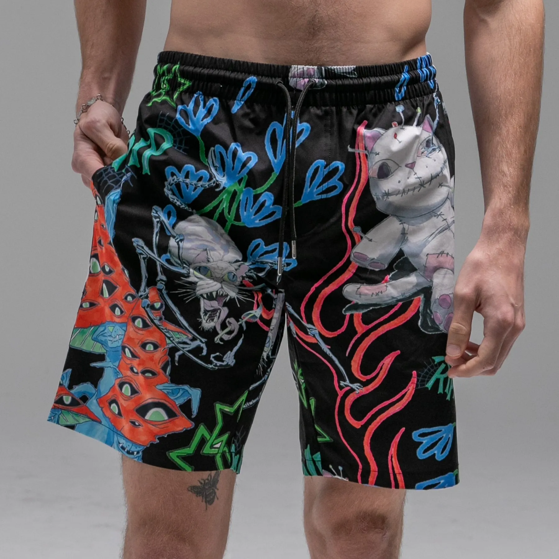 Ripndip Travis Swim Shorts - Black