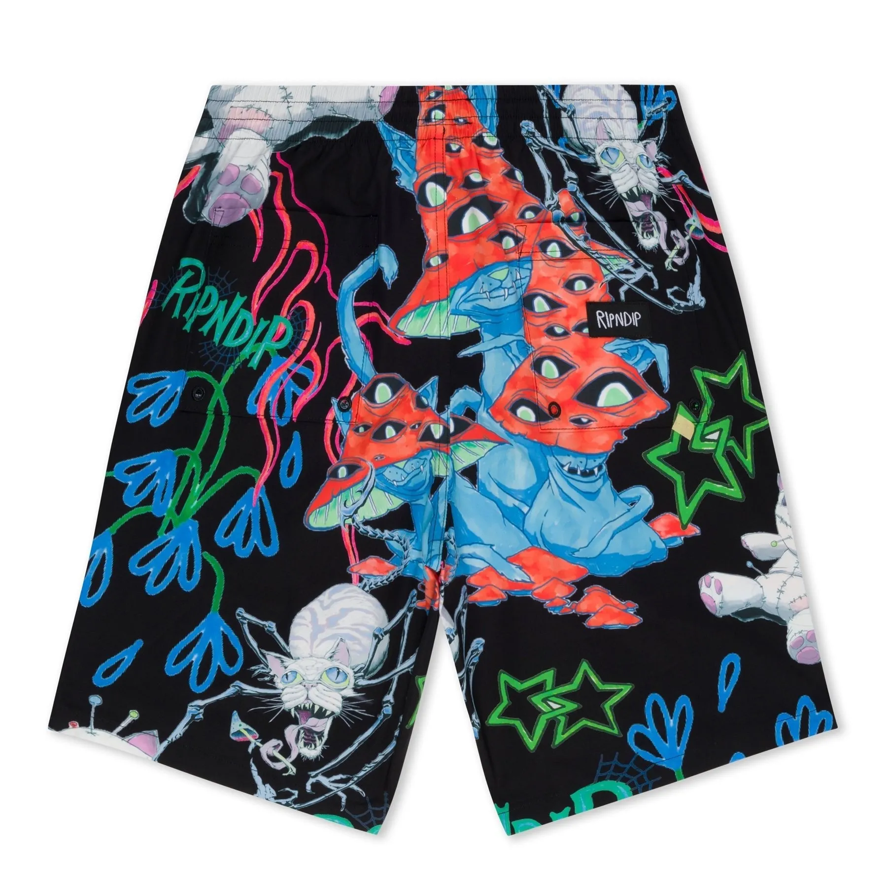 Ripndip Travis Swim Shorts - Black