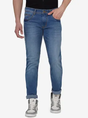 River Blue Washed Straight Fit Jeans | Greenfibre