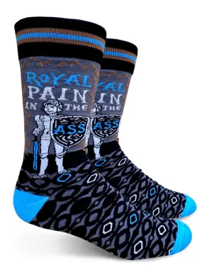 Royal Pain In The Ass Mens Crew Socks