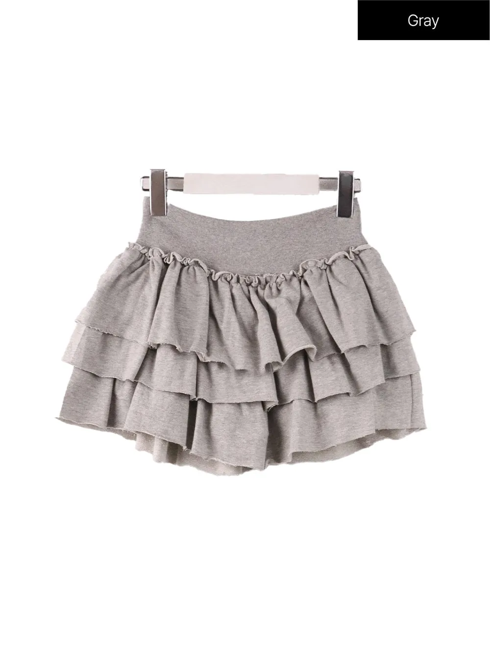 Ruffle Mini Skirt IF408