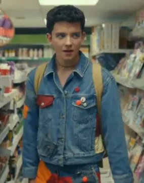 Sex Education Otis Milburn Denim Jacket | Men's TV-Series Denim Jacket