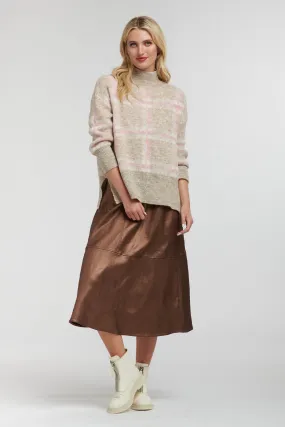 Shine Your Way Skirt Copper