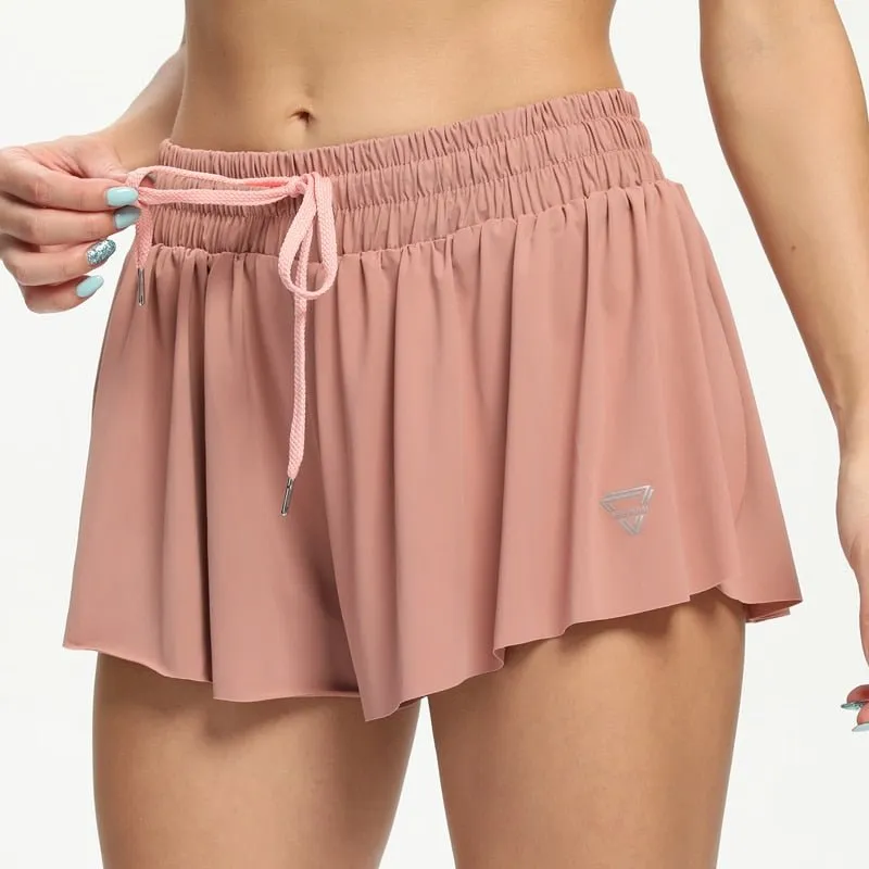 Short de sport pour femme FLCPAY - Luogongzi