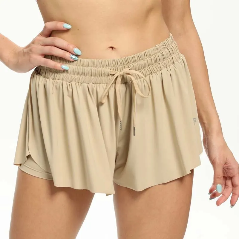 Short de sport pour femme FLCPAY - Luogongzi