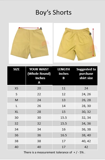 SJIJ Boy's Shorts