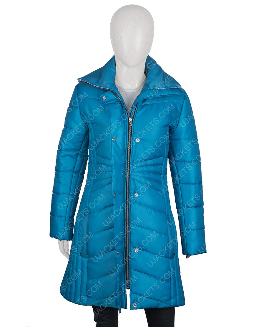 Snowkissed 2021 Jen Lilley Puffer Jacket | Ujackets.com - 45% OFF