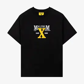 SP x Malcom X Montage Mens Short Sleeve Shirt (Black/Yellow)