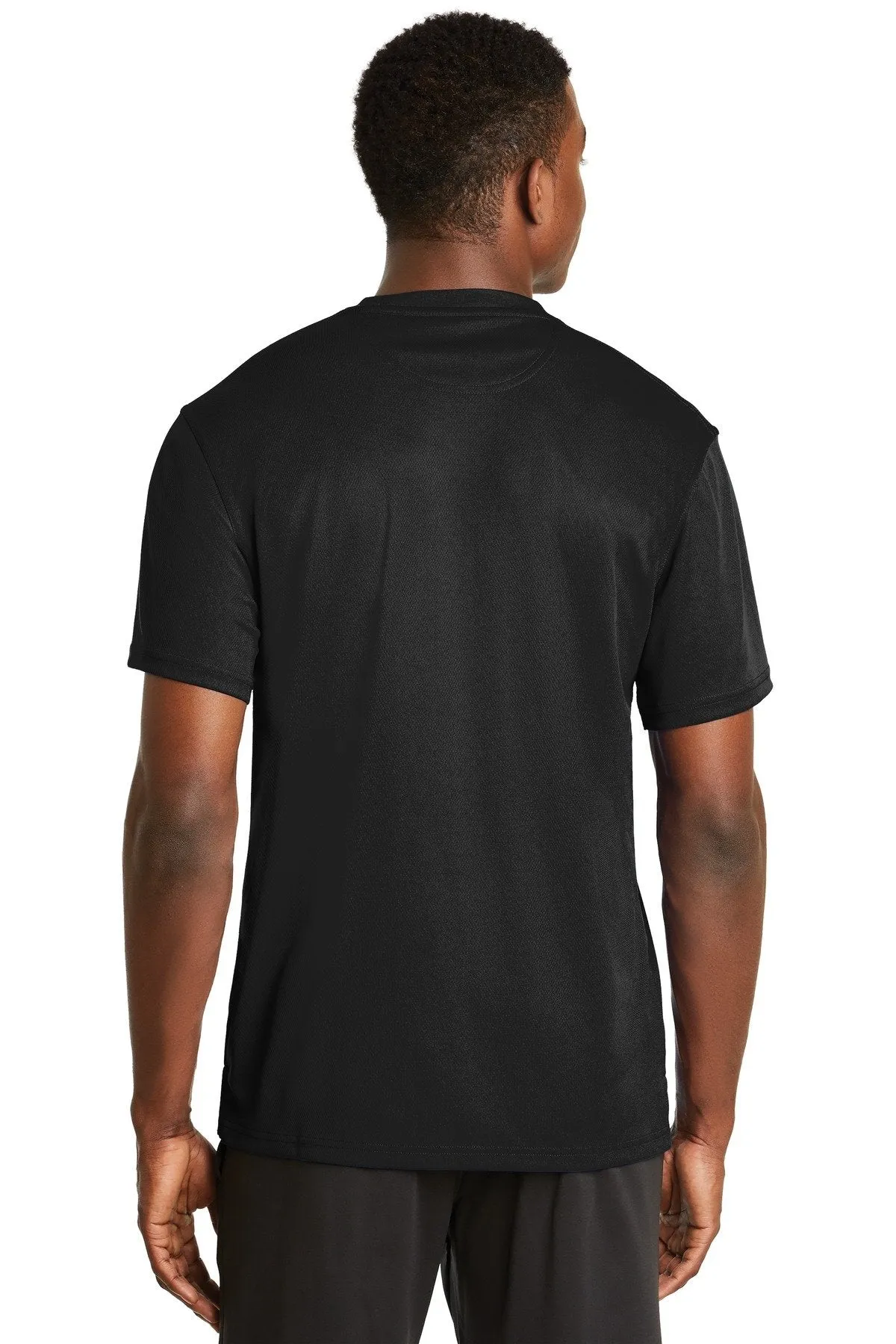 Sport-Tek Dri-Mesh Short Sleeve T-Shirt K468 Black