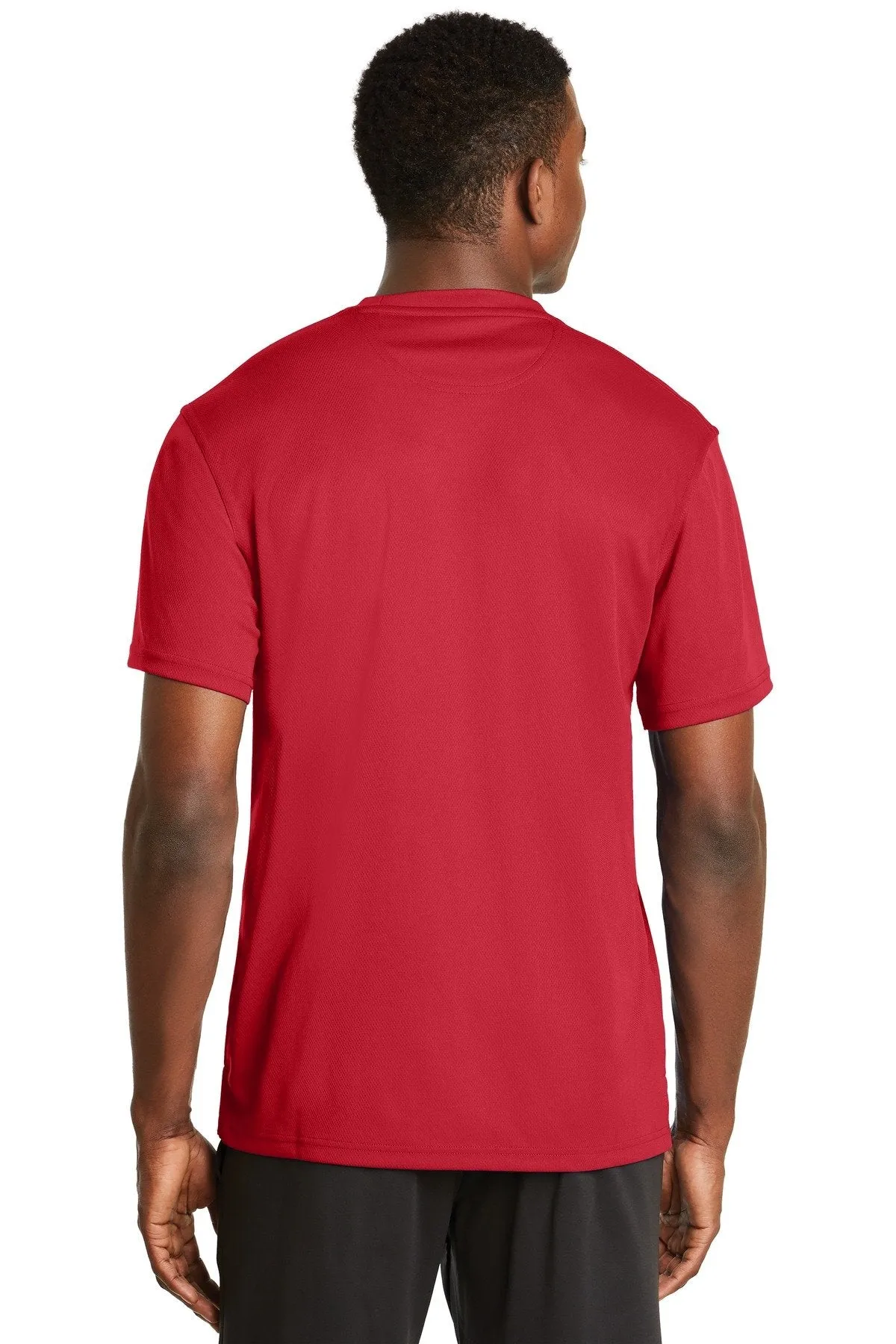 Sport-Tek Dri-Mesh Short Sleeve T-Shirt K468 Red