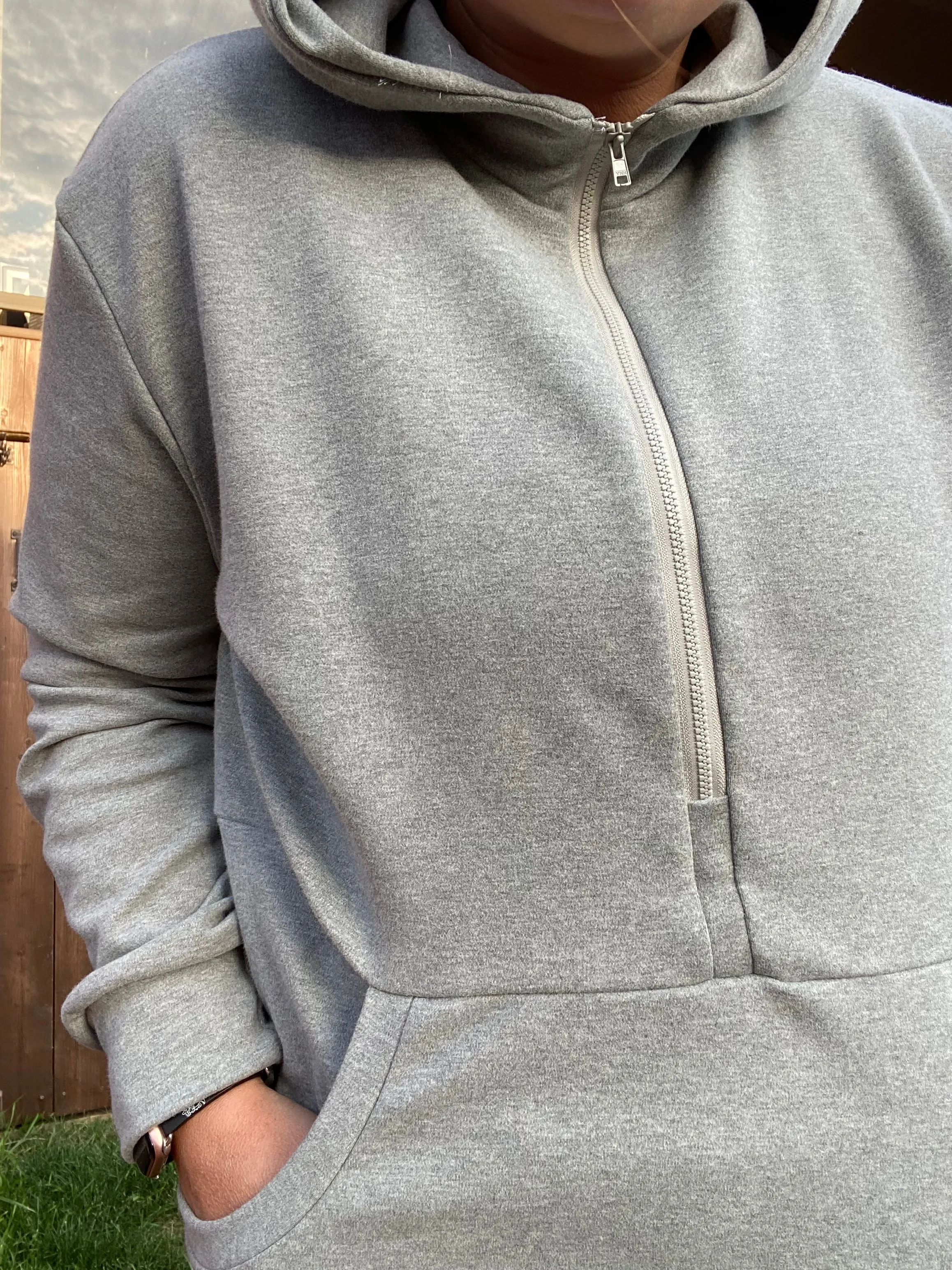 Sprint 1/2 Zip Pullover Style (adult and kids available ) {style and fit info}