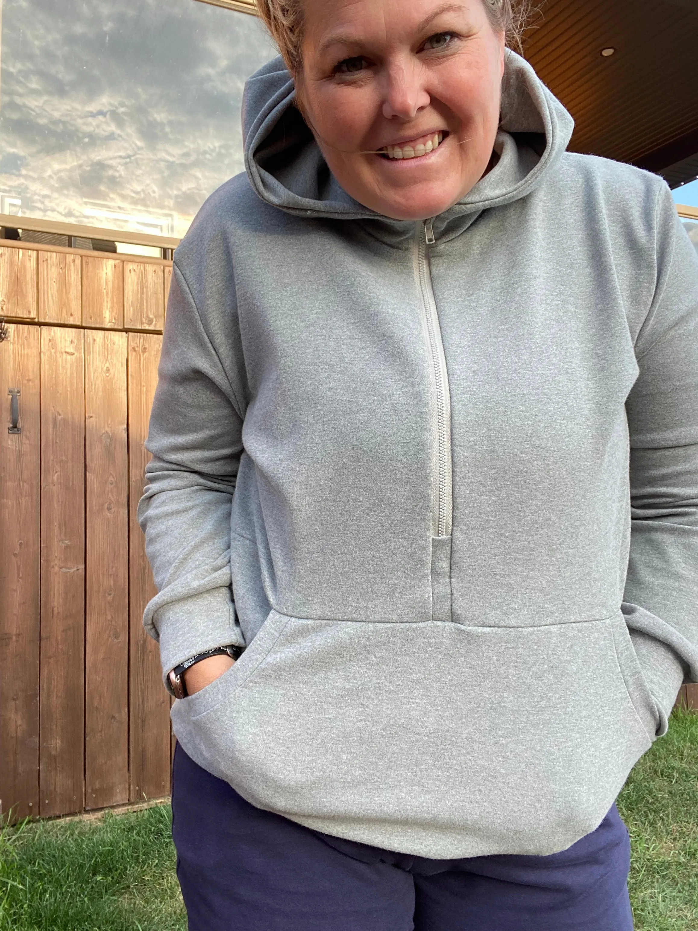 Sprint 1/2 Zip Pullover Style (adult and kids available ) {style and fit info}