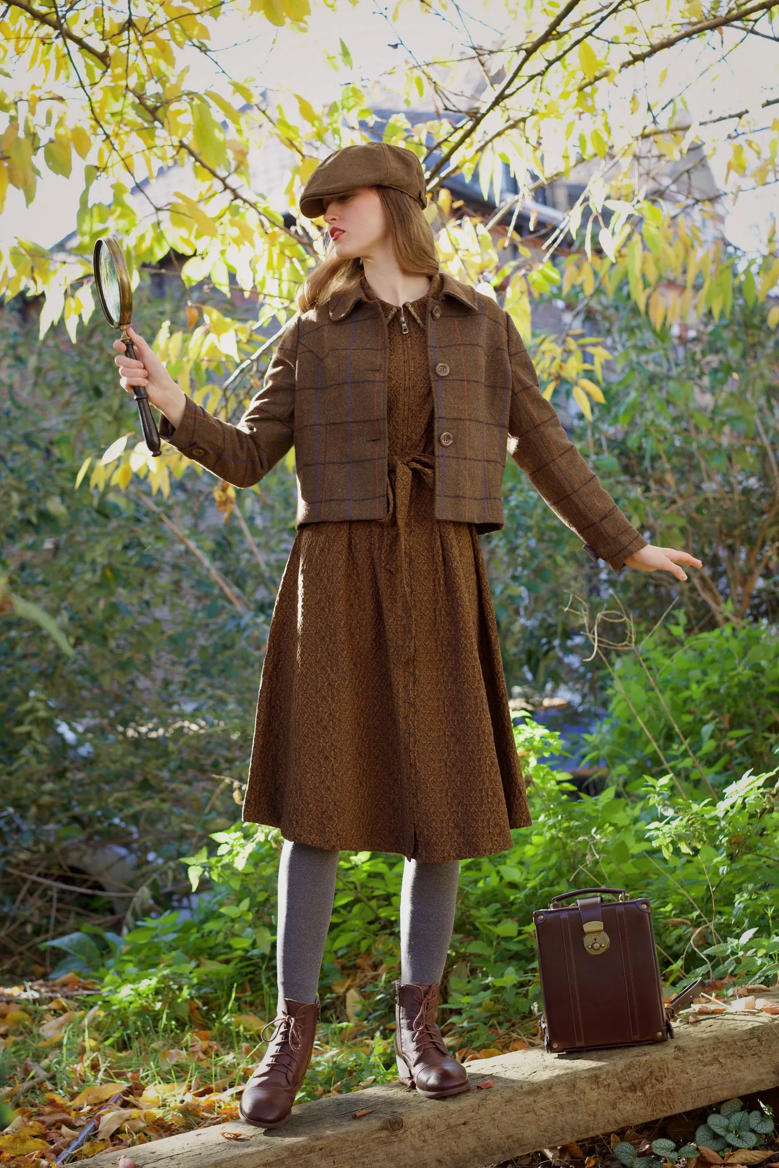 Squirrel Expedition Coat Dress